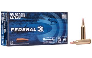 FED V&P 22-250REM 55GR V-Max 20/200