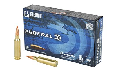 FED V&P 6.5 CM 95GR Hrndy V-Max 20/2