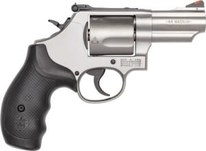 S&W 69 44MAG 2.75" Adj - 5-Shot Stainless Rubber