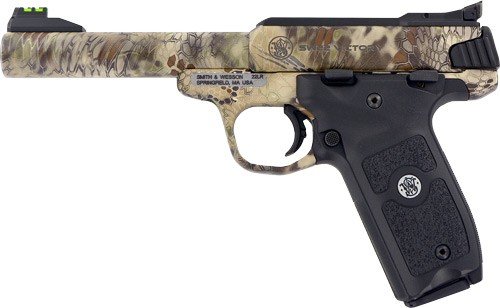 S&W SW22 Victory 5.5" Adj. - 10-Shot Kryptek Highlander