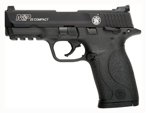 S&W M&P22 Compact 22LR 3.56" - As 10 Shot Safety BLK