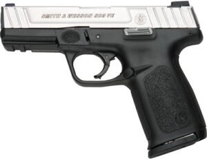 S&W SD9VE 9mm 4" FS 10-Shot - Silver SS Slide/Black Poly