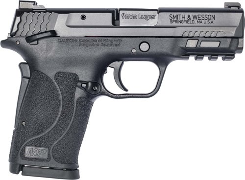 S&W Shield M2.0 M&P 9mm Ez - Blackened SS/BLK Thumb Safety - Image 2