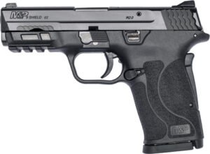 S&W Shield M2.0 M&P 9mm Ez - Blackened SS/BLK No Safety