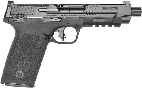S&W M&P 5.7 Thumb Safety 5" - 2-22 RD Mags Optic Cut Black - Image 2