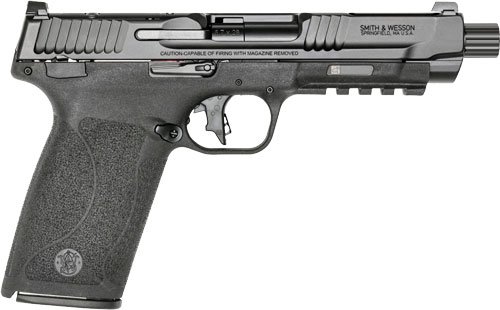 S&W M&P 5.7 No Thumb Safety 5" - 2-22 RD Mags Optic Cut Black - Image 2