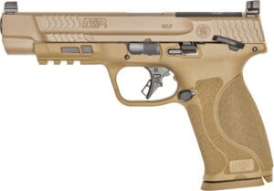 S&W M&P9 M2.0 9mm 5" Optic - Ready 17-Shot Thumb Safety FDE