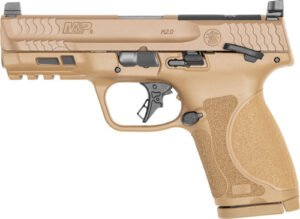 S&W M&P9 M2.0 Compact 9mm 4" - 15-SH Optics Ready Safety FDE