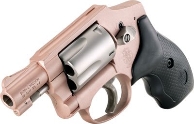 S&W 642 38SPL+P 1.88" FS - 5-Shot SS Rose Gold Frame - Image 2