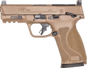 S&W M&P 10mm M2.0 4" FS - 15-Shot Armornite W/Safety FDE