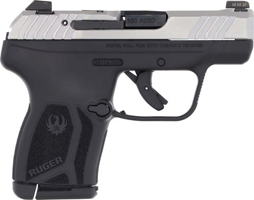 Ruger LCP Max 380ACP Front - NGT SGT Two-Tone MAG Disconnec