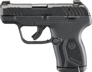 Ruger LCP Max 380ACP Front - NGT SGT Black