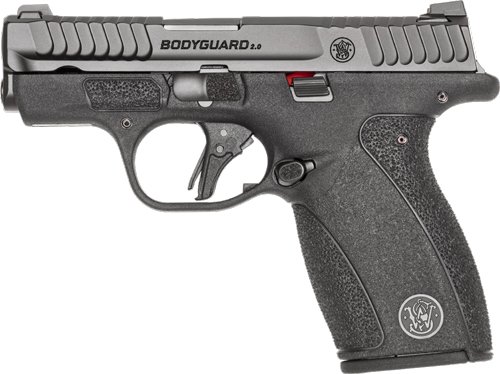 S&W Bodyguard 2.0 380ACP 2.75" - 10/12 RD Mags Black No Safety