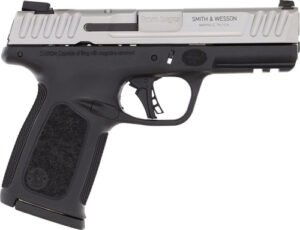 S&W SD9 2.0 9mm 4" FS 16-Shot - Silver SS Slide/Black Poly