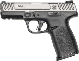 S&W SD40 2.0 40SW 4" FS 14-SH - Silver SS Slide/Black Polymer