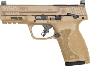 S&W M&P9 M2.0 Compact 9mm 4" - 10-SH Optics Ready Safety FDE