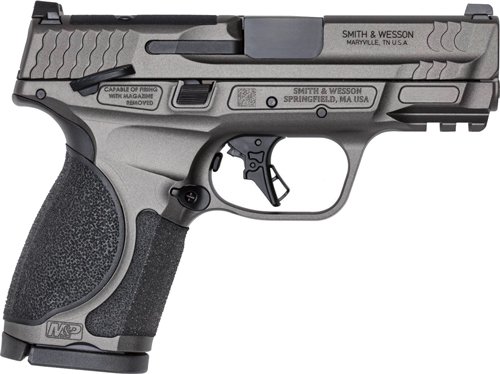 S&W M&P9 M2.0 Metal Compact - 3.6" 9mm 15-RD Safety Grey - Image 2
