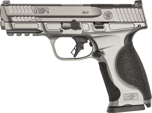 S&W M&P9 M2.0 Metal 9mm 4.25" - 10-Shot Tungsten Gray Cerakote - Image 2
