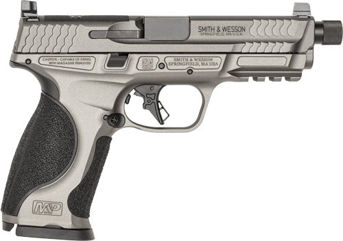 S&W M&P9 M2.0 Metal 9mm 4.625" - 17-SH Or Threaded BBL Gray - Image 2