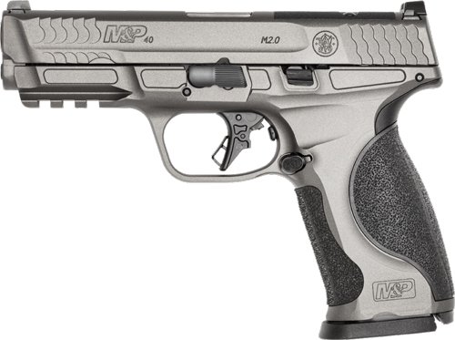 S&W M&P9 M2.0 Metal 40 S&W - 10-Shot Tungsten Gray Cerakote