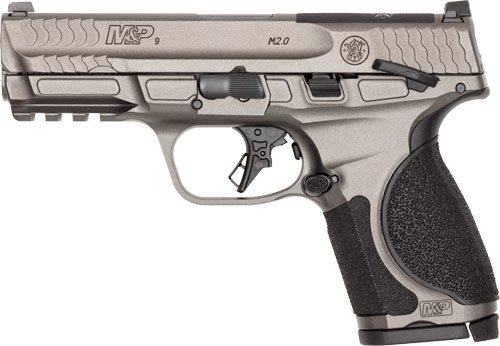 S&W M&P9 M2.0 Metal 9mm 4." - 10-Shot Gray Cerakote CA Compl - Image 2