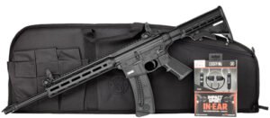 S&W M&P15-22 Sport 22LR 16.5" - 25-SH W/ Ear Buds & Case BLK