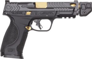 S&W PC M&P9 M2.0 Metal 9mm Or - NTS Black FR/Gold PVD BBL Talo