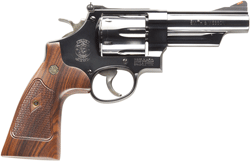 S&W 29 Classic 44MAG 4" As - Blued Checkered Wood Grips