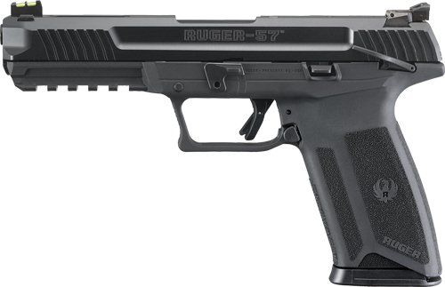 Ruger 57 5.7X28MM Adj. Sights - 20-Shot Black