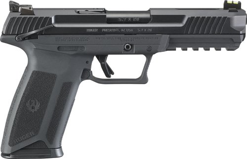 Ruger 57 5.7X28MM Adj. Sights - 20-Shot Black - Image 2