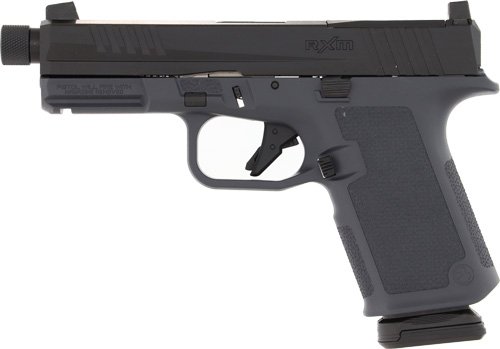 Ruger RXM 9mm Luger 4" Adj - 15-Shot Stealth Grey Threaded - Image 2