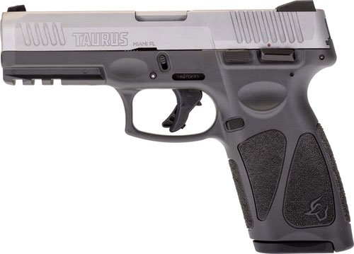 Taurus G3 9mm 15-Shot 3-Dot - Adj. Grey/SS Polymer - Image 2