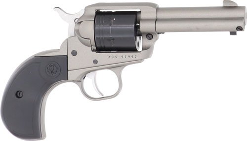 Ruger Wrangler 22LR 3.75" - FS 6-SH Silver Birdshead Grip - Image 2