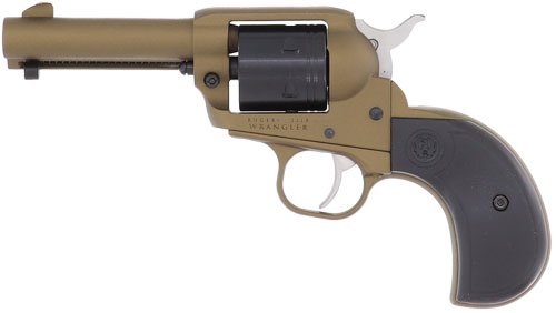 Ruger Wrangler 22LR 3.75" - FS 6-SH Burnt Bronze Birdshea - Image 2