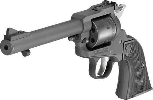 Ruger Super Wrangler 5.5" FS - 22LR/22WMR 6-SH Black Syn.