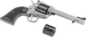 Ruger Super Wrangler 5.5" FS - 22LR/22WMR Silver Cerakote