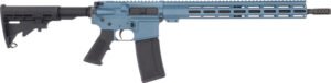 Glfa AR15 Rifle 223 Wylde - 16" Nit BBL Blue Titanium