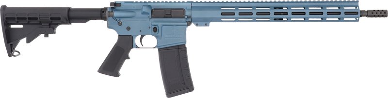 Glfa AR15 Rifle 223 Wylde - 16" Nit BBL Blue Titanium