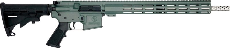 Glfa AR15 Rifle 223 Wylde - 16" S/S BBL Charcoal Green
