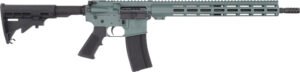 Glfa AR15 Rifle 223 Wylde - 16" Nit BBL Charcoal Green