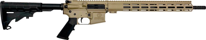 Glfa AR15 Rifle 223 Wylde - 16" Nit BBL FDE
