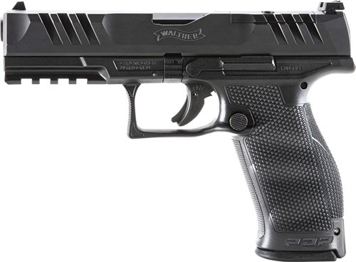 Walther PDP Or 9mm 4.5" - 18-Shot Black Polymer Frame
