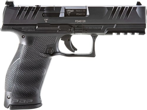 Walther PDP Or 9mm 4.5" - 18-Shot Black Polymer Frame - Image 2