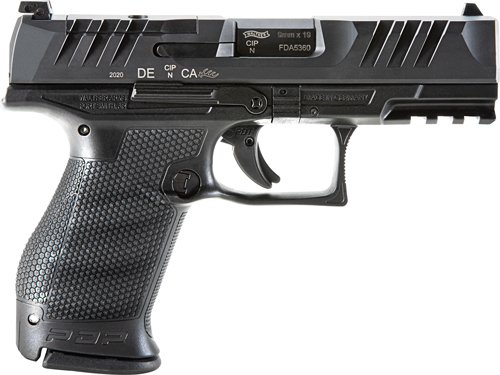 Walther PDP Compact Or 9mm 5" - 10-Shot Black Polyomer Frame - Image 2