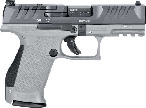 Walther PDP Compact 9mm 4" FS - 15-Shot Gray Polymer Frame
