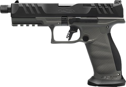 Walther PDP Or Pro SD 9mm 5.1" - 18-Shot Gray Polyomer Frame - Image 2