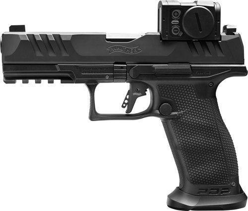 Walther PDP Pro Acro Installed - 9mm 4.5" 18-Shot Black Frame - Image 2