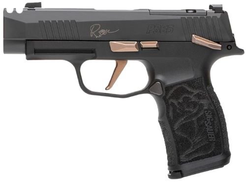 SIG P365 XL Comp Rose 9mm 3.1" - Compensated (2)12RD Black