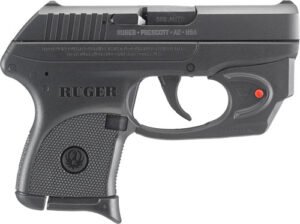 Ruger LCP 380ACP 6-Shot FS - Blued W/Viridian Red Laser