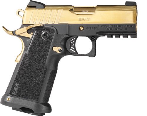 Girsan Witness 2311 9mm - Golden Brat Officer 17RD Gold